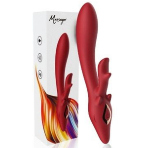 Vibrador Dino Com Curvatura Ponto G 9 Modos De Vibração Vibe Toys