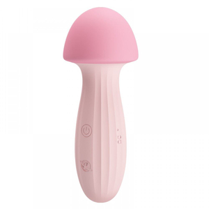 Vibrador Em Silicone Mushroom 12 Vibrações Pretty Love