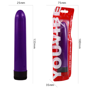 Vibrador Personal Plástico 13cm Multivelocidades