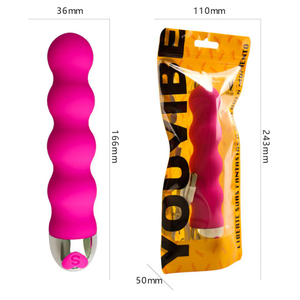 Vibrador Personal Escalonado Recarregável 10 Modos De Vibração Youvibe