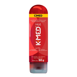 K-med Gel Lubrificante Hot 50g Cimed