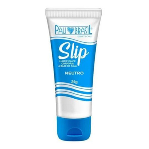 Slip Gel Lubrificante Neutro à Base D'água 20g Pau Brasil