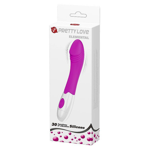 Vibrador Ponto G Elemental 30 Vibrações Pretty Love