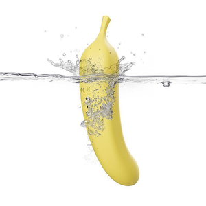 Vibrador Formato De Banana 7 Funções De Vibração E 7 Modos De Pulsação Dibe