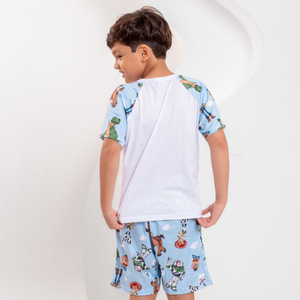 Pijama Masculino Infantil Toy Story Amável Moda íntima