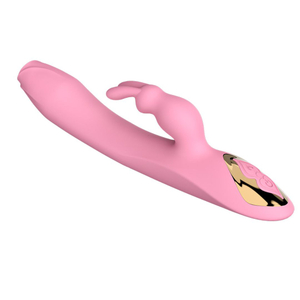 Vibrador Ponto G Rabbit Com Língua Estimuladora 7 Modos De Vibração E Aquecimento Dibe