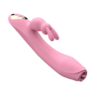 Vibrador Ponto G Rabbit Com Língua Estimuladora 7 Modos De Vibração E Aquecimento Dibe