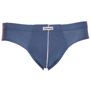 Cueca Slip Em Algodão Lateral Canelada Nawes