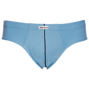 Cueca Slip Em Algodão Lateral Canelada Nawes