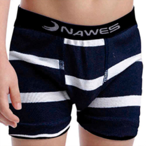 Cueca Boxer Infantil Listras Nawes