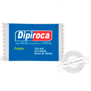 Bala Divertida Dipiroca Pack 10 Unidades Delicious