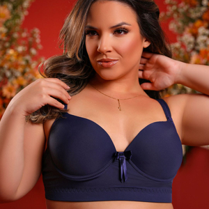 Sutiã Confort Plus Size Liso Com Bojo Dy Girl