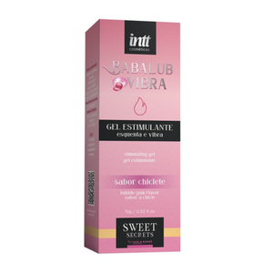 Babalub Gel Estimulante Esquenta E Vibra Linha Sweet Secrets By Carla Geane 15g Intt