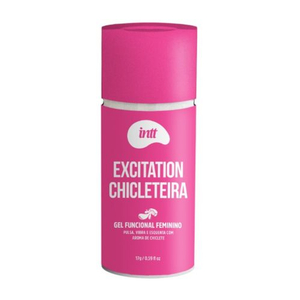 Excitation Chicleteira Gel Funcional Feminino 17g Linha Collors Intt