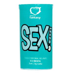 Sex Caps Ice Beijável 2 Unidades Sexy Fantasy