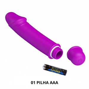 Vibrador Ponto G Em Silicone Emily 10 Vibrações Pretty Love