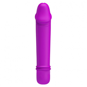 Vibrador Ponto G Em Silicone Emily 10 Vibrações Pretty Love