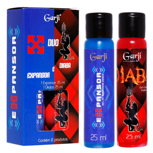 Duo Expansor E Diaba Gel Para Massagem 25ml Garji