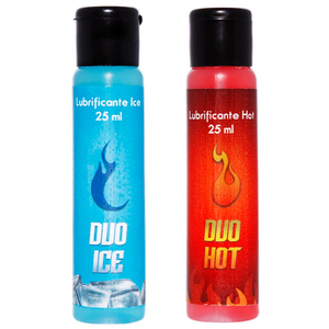 Duo Ice E Hot Lubrificante 25ml Garji