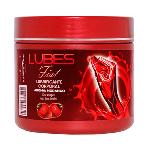 Lubes Fist Lubrificante Beijável Com Aroma Corporal 500g Garji