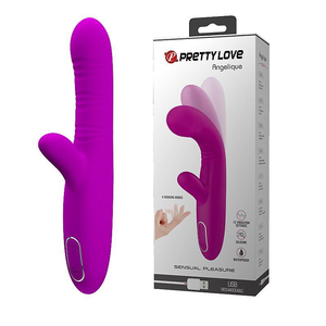 Vibrador Sensual Pleasure Angelique Ponto G Pretty Love