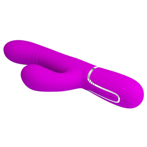 Vibrador Ponto G Mariana 7 Modos De Estimulação E  4 Modos De Vai E Vem Pretty Love