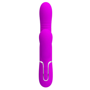 Vibrador Ponto G Mariana 7 Modos De Estimulação E  4 Modos De Vai E Vem Pretty Love