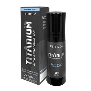 Titanium Gel Masculino Alta Performance 25g Feitiços