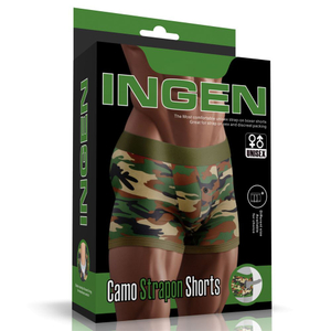 Cueca Boxer Strapon Para Fixação De Packer Unissex Lovetoy