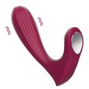 Vibrador Whale Duplo Silicone 9 Modos De Vibração Shande