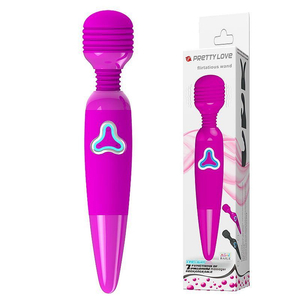 Vibrador Varinha Mágica Body Wand 7 Modos De Vibração Pretty Love