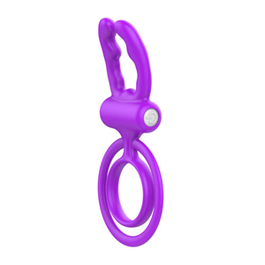 Anel Peniano Com Vibrador E Argola Vibe Ring