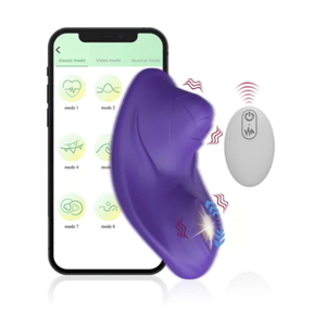 Vibrador Para Calcinha Beetle Com Controle Wireless E Aplicativo 9 Vibrações