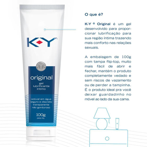 K-y Original Gel Lubrificante íntimo 100g Ky