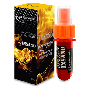 Insano Spray Termico Muito Quente 20ml La Pimienta