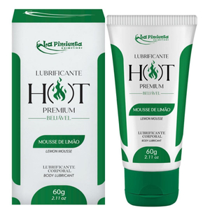  Lubrificante Hot Premium Corporal Beijável 60g La Pimienta