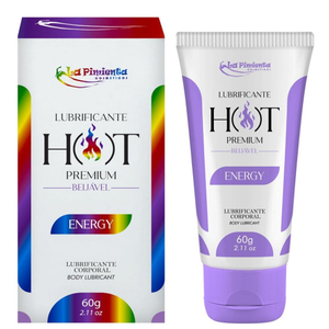  Lubrificante Hot Premium Corporal Beijável 60g La Pimienta