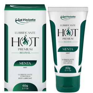  Lubrificante Hot Premium Corporal Beijável 60g La Pimienta