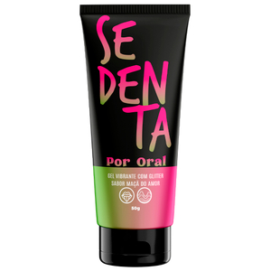 Sedenta Por Oral Gel Vibrante Com Glitter  50g Pepper Blend