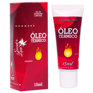 óleo Térmico Massagem 15ml Secret Love