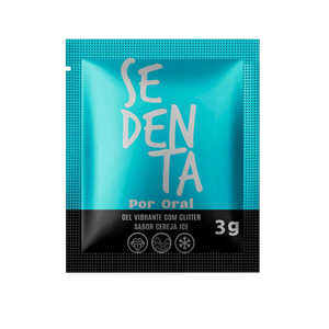 Sedenta Por Oral Gel Vibrante Com Gliter Sachê 3g Pepper Blend