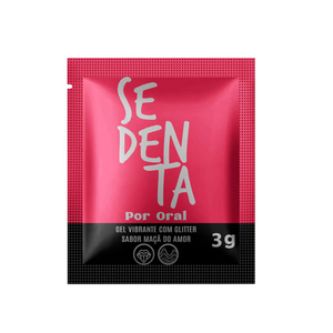 Sedenta Por Oral Gel Vibrante Com Gliter Sachê 3g Pepper Blend