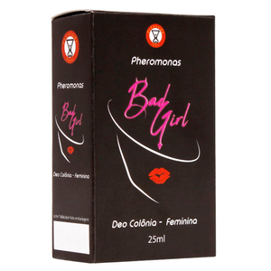 Bad Girl Deo Colônia Feminina 25ml Pleasure Line 