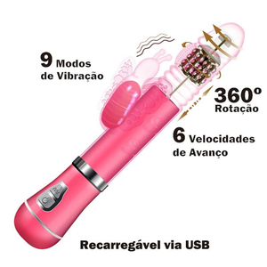 Vibrador Ponto G Borboleta 9 Vibrações 6 Modos De Vai E Vem E Rotação Vibe Toys