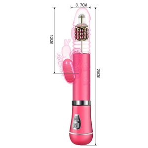 Vibrador Ponto G Borboleta 9 Vibrações 6 Modos De Vai E Vem E Rotação Vibe Toys