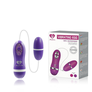 Vibrador Bullet Egg A Prova D'água Super Powered