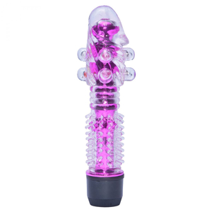 Vibrador Com Esferas Massageadoras Em Silicone