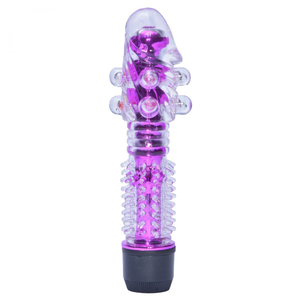 Vibrador Com Esferas Massageadoras Em Silicone