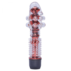 Vibrador Com Esferas Massageadoras Em Silicone