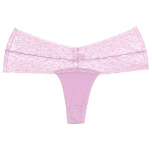 Calcinha Fio Dental Pietra Com Renda Edima Lingerie